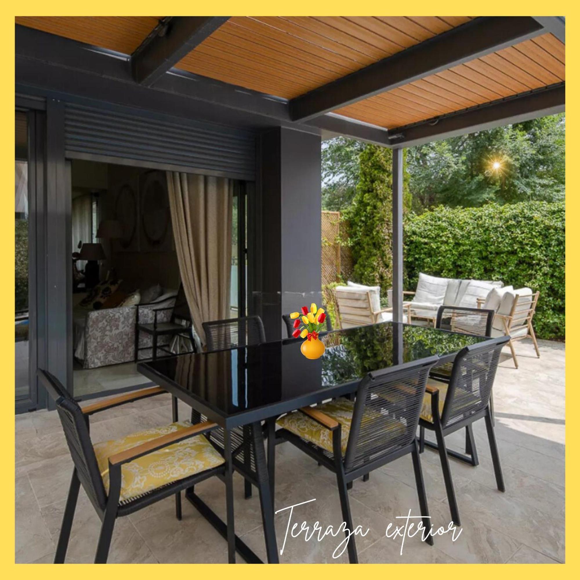 Space In The Villa With Poll Near Golf In Madri Exterior foto
